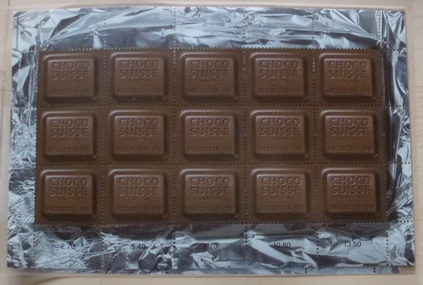 Tutti i francobolli: Top ++ Original Souvenir 100 Jahre CHOCO SUISSE – Usato da Walkringen venduto da Casablanca777 3