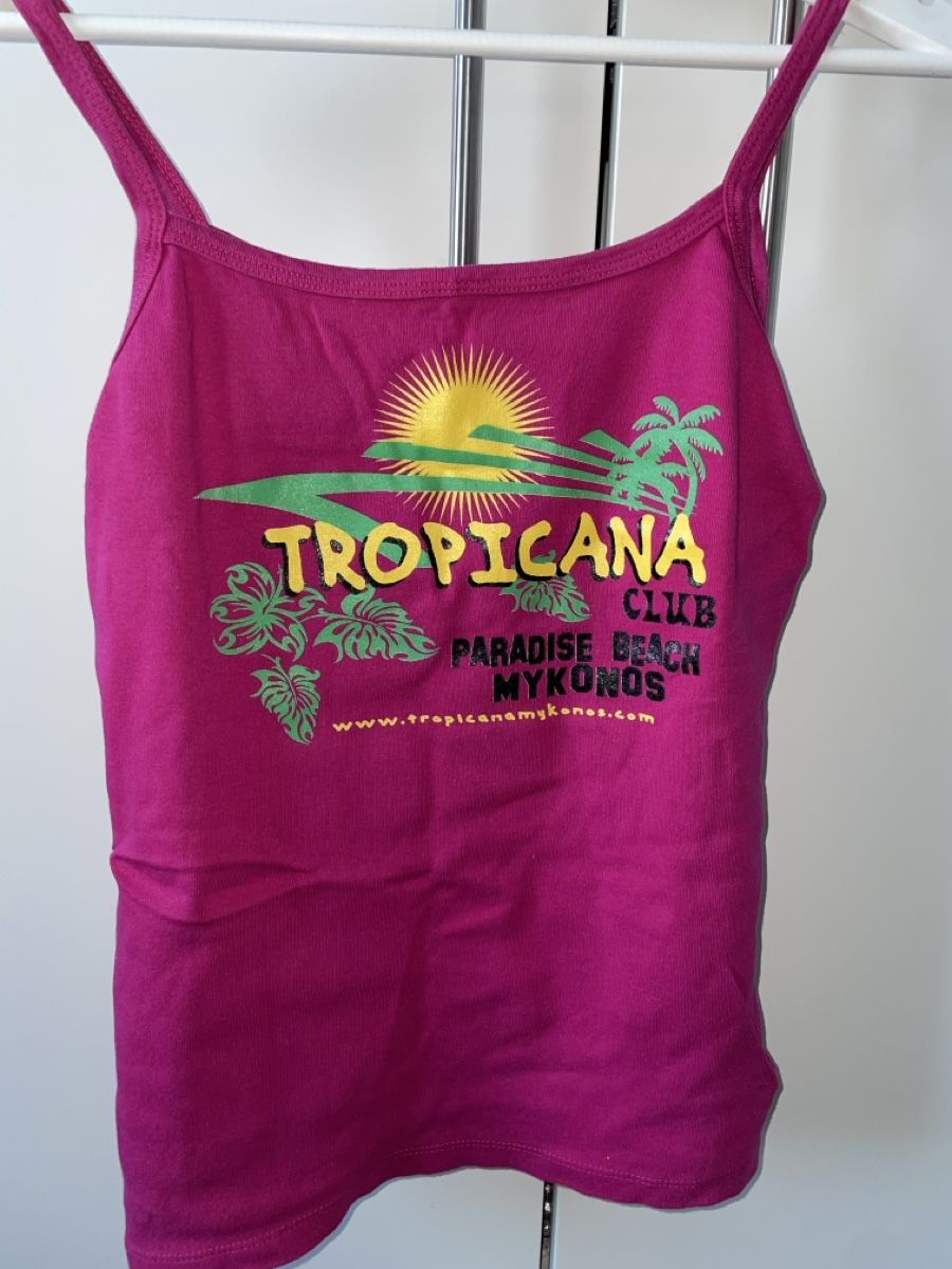 Top: Tropicana Tanktop - Gr. M/L – Usato da Biberstein venduto da koempossible 1