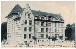 Winterthur, Schulhaus Geiselweid, 1905 Feldpost FÜS.BAT. 121