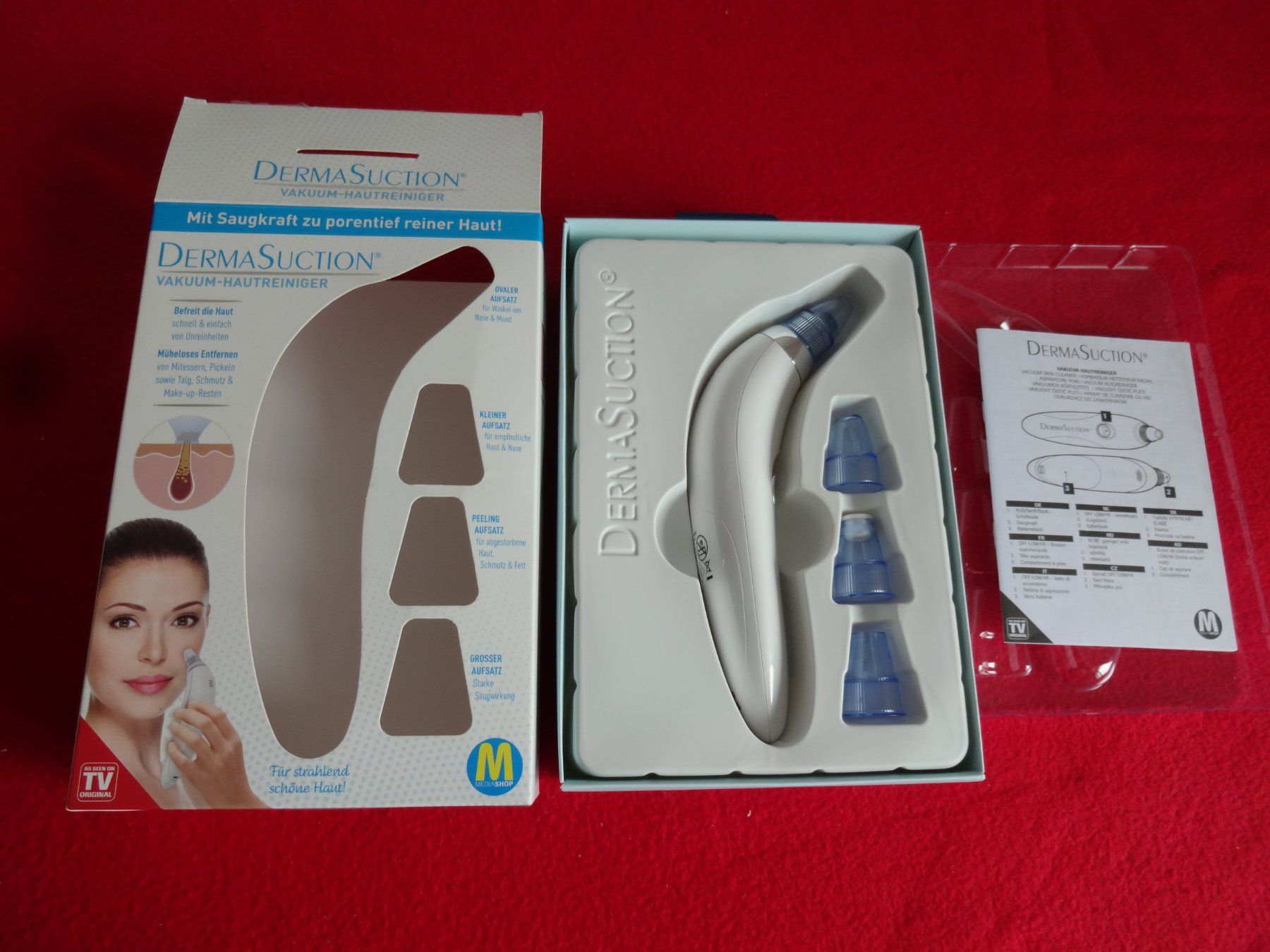Derma Gesichtspflege: DERMA SUCTION/Vakuum - Hautreiniger – Neu und originalverpackt aus Frauenfeld von Reyy58 1