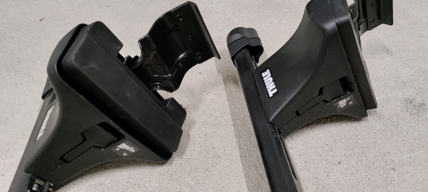Thule Barres de toit: Dachträger Honda Jazz – D'occasion à Malters par rudi_0815 1