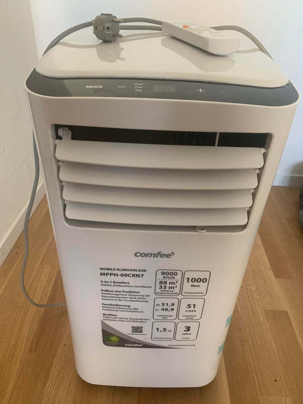 Luftreiniger: Klimaanlage Comfee MPPH-09CRN7 – Gebraucht aus Freienbach von