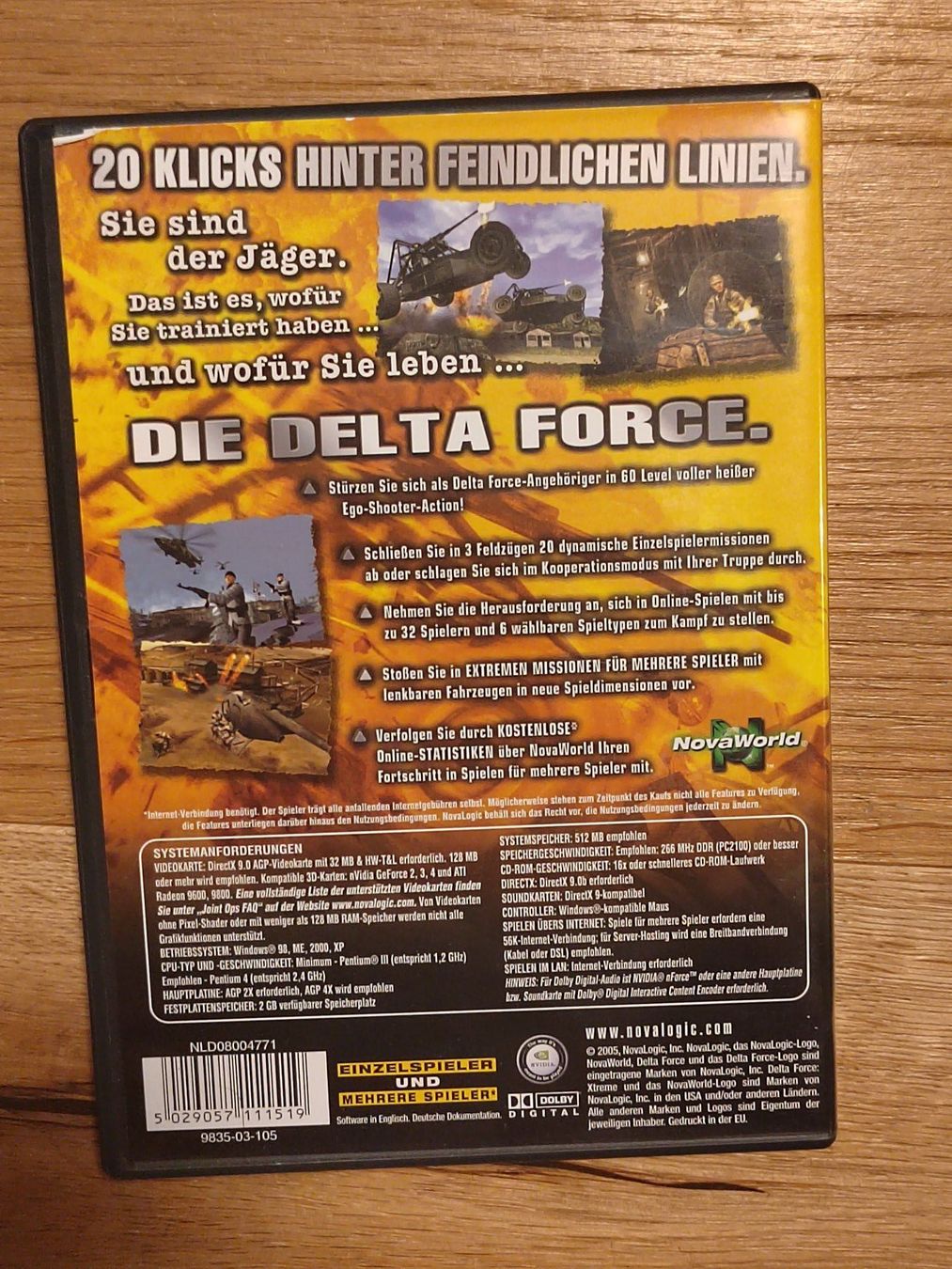 Jeux: Delta Force Xtreme 2005 PC DE – D'occasion à Fribourg par Nooky 1