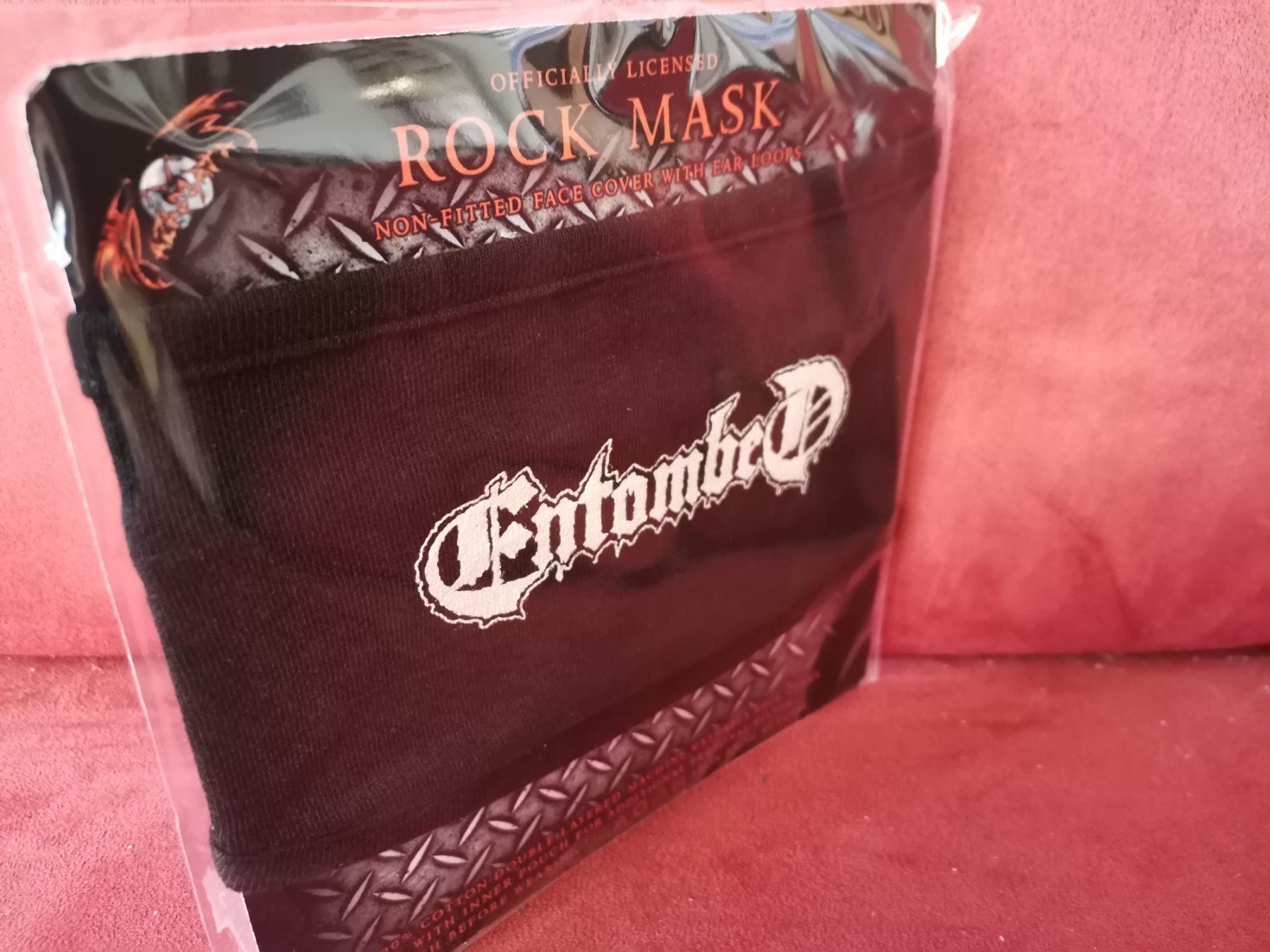 Gesichts- und Gehörschutz: Entombed Gesichts Maske – Neu und originalverpackt aus Zofingen von noise123 1