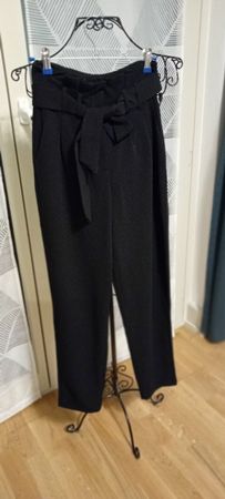hose mit bindgürtel vero moda