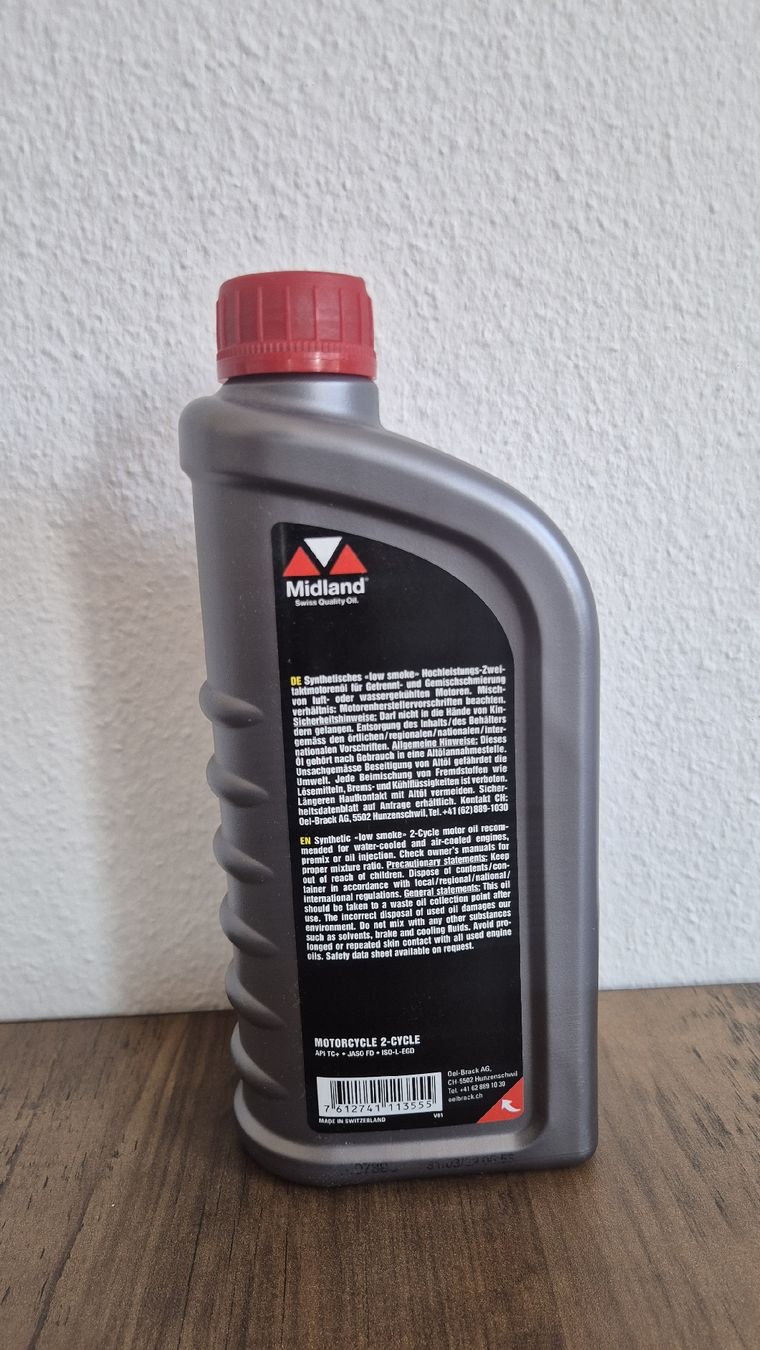 Midland Huiles et additifs: Midland 2-Tackt Motorrad ÖL – Neuf (Voir description) à Uzwil par Nowy04 1