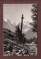 CROIX sur le chemin de St. Luc à Chandolin - 1950