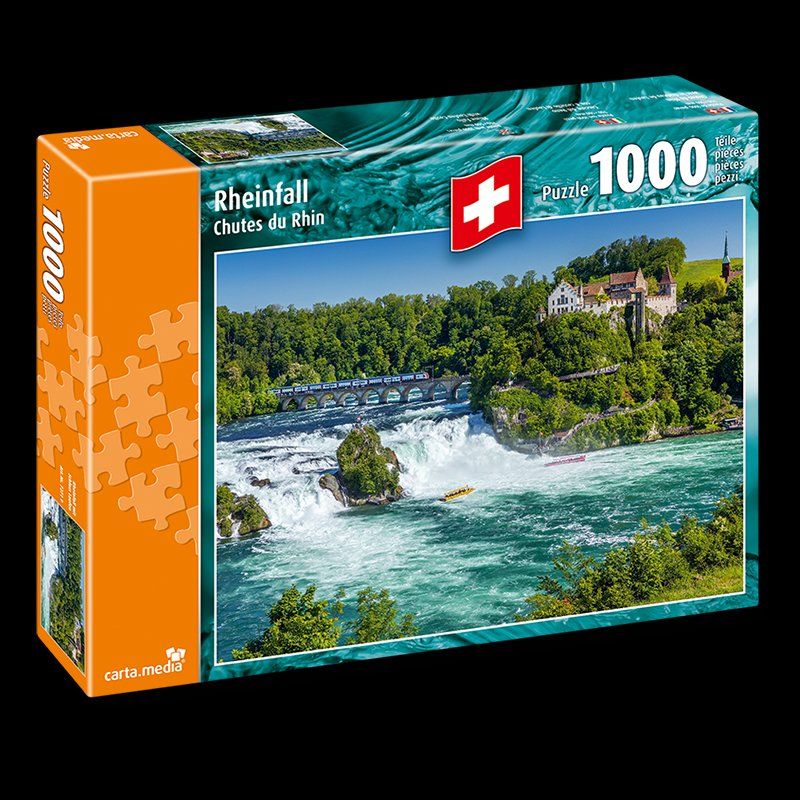 Puzzle: CartaMedia 7271 Rheinfall – Nuovo e nell'imballaggio originale da Dagmersellen venduto da FBM-Bacheli