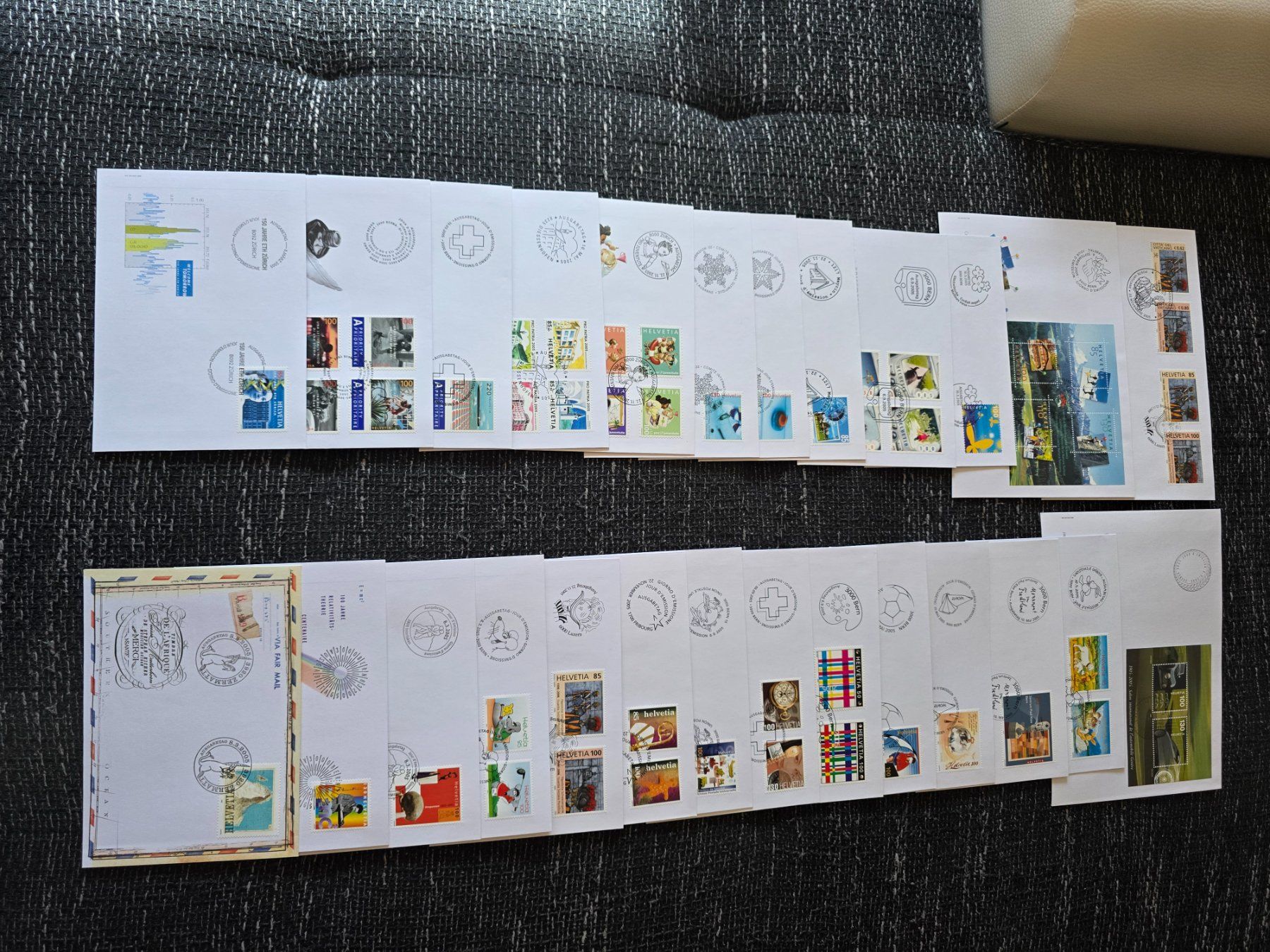 Tutti i francobolli: Briefumschläge mit Schweizer Marken 614 FDC – Nuovo (secondo la descrizione) da Niederurnen venduto da Jens6 5