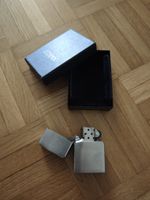 Genuine Brushed Chrome Zippo Lighter - Gently Used