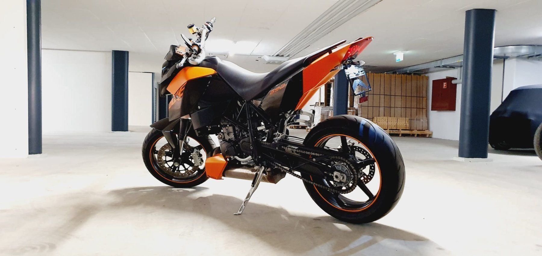 KTM Strasse: Schöne ktm 690 Duke 3 48kw oder 25 kw ab Service – Gebraucht aus Scherzingen von Fugger1999 5