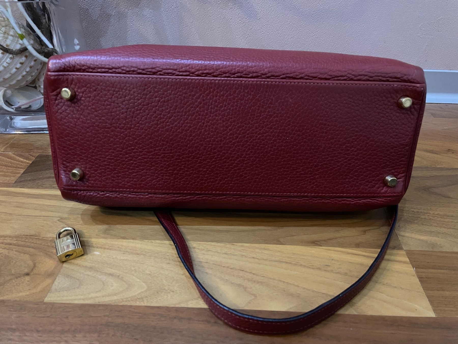 Hermès Borse da donna: Hermes Kelly 32 Gold HW – Usato da Hittnau venduto da LuxAndMore 2