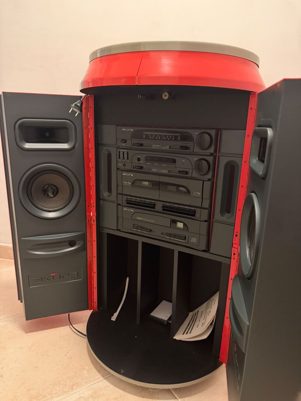 Radio: Chaîne hi-fi coca cola – Usato da Etoy venduto da cmbs 2