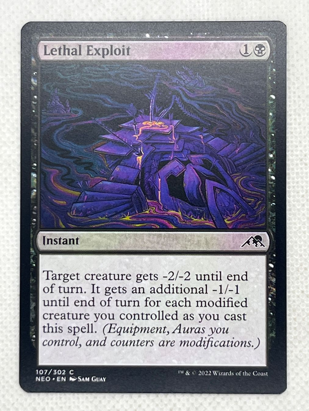 Magic The Gathering Carte collezionabili: Magic: The Gathering - Lethal Exploit Karte C NEO MTG-Karte – Usato da Hinterkappelen venduto da Kim1992
