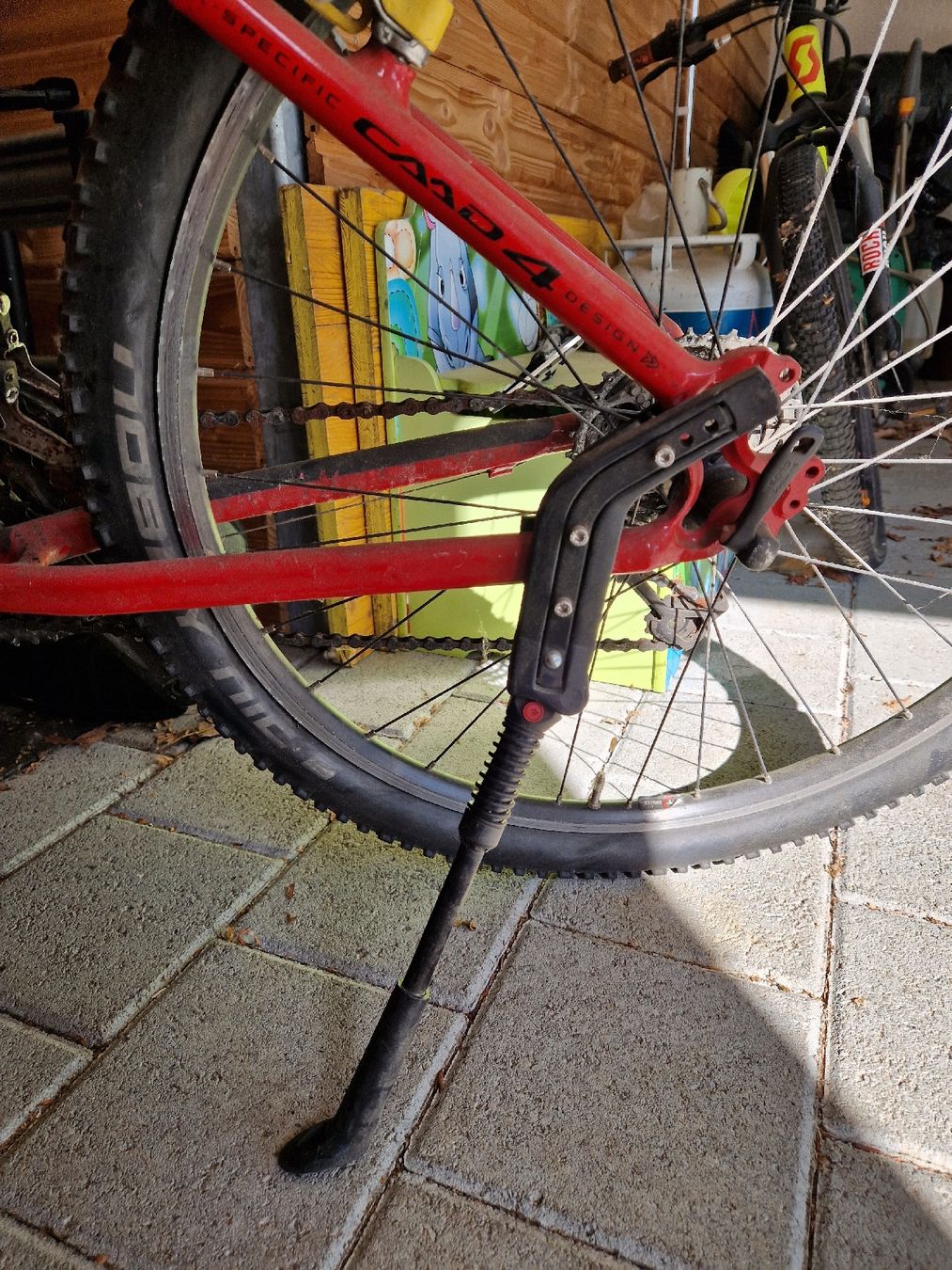 Cavalletti per biciclette: Fahrradständer, leicht verstellbar – Usato da Studen BE venduto da biker78