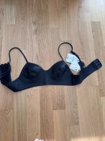 Zara Leder BH top Gr S