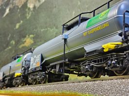 2x Electrotren 5450K SBB Gaspendelzug _ 4achsig _ DC Spur H0