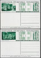 1933 zwei BILD-BF Karten 57b und 58o * SBK 185.-+ Top ab 1.-