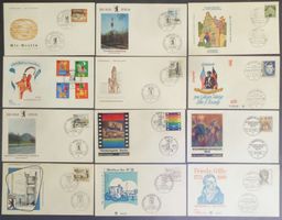 BERLIN: Ersttagsbriefe/FDCs aus 1964–1981, 5 Fotos
