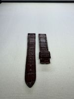 Cartier Lederband Original Braun 16/14mm