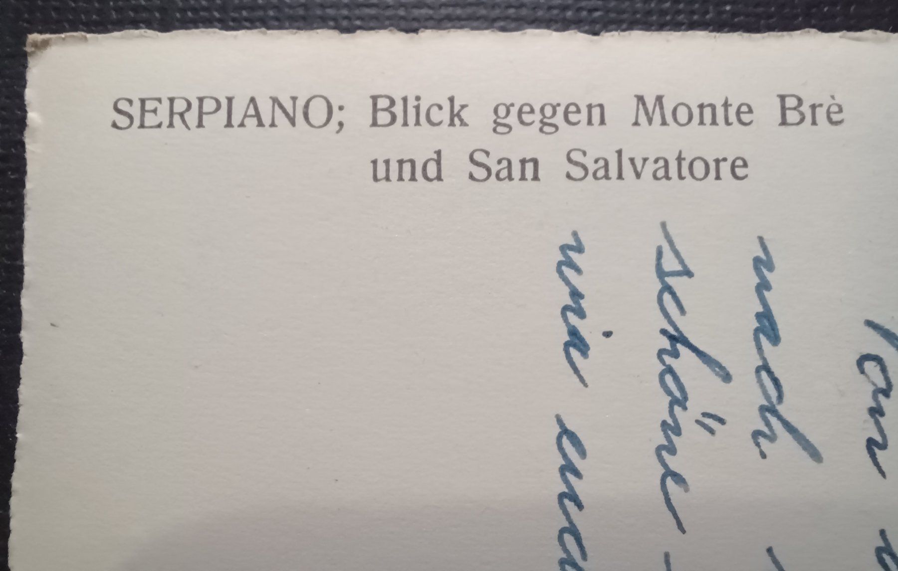Cartoline postali: Serpiano Ticino 1956, – Usato da Aarau Rohr venduto da mgvw 3