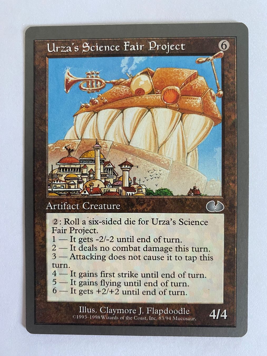 Magic The Gathering Carte collezionabili: Urza's Science Fair Project - Unglued – Usato da Bonstetten venduto da ddiederichs