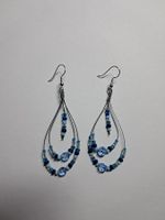 Die Ohrringe (Handmade) - neu, nie getragen