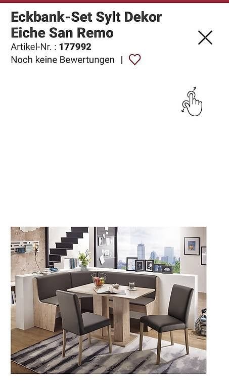 Panchine: Eckbank von Ottos – Usato da Rickenbach LU venduto da nur_lars