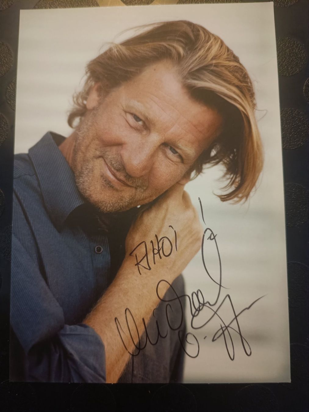 Autografi: Michael von Au -handsigniert Autogrammkarte – Usato da Menziken venduto da Artographs