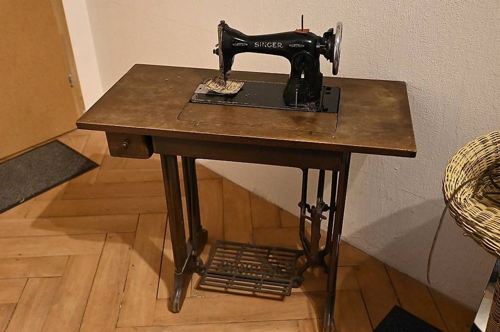 antike Singer Nähmaschine 1