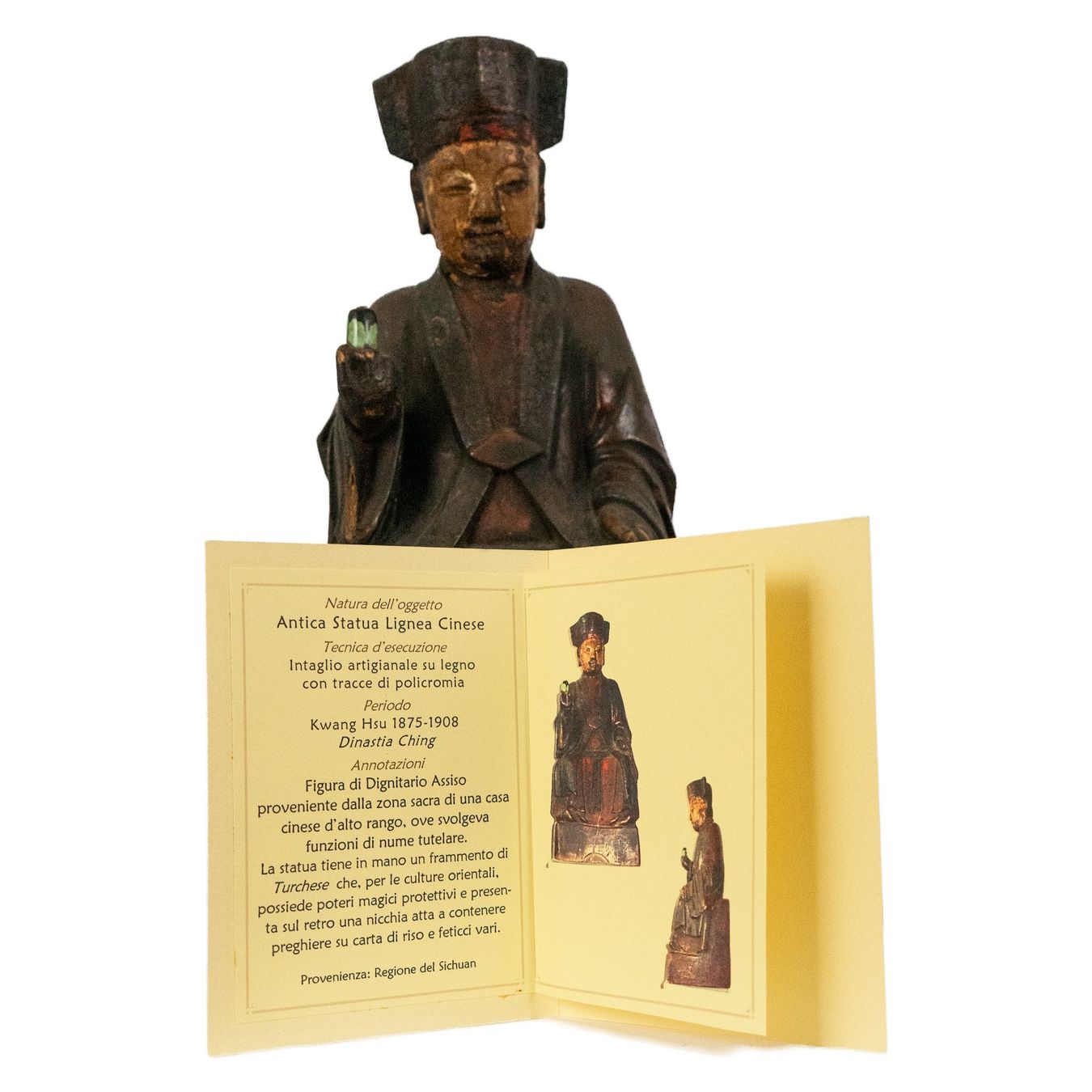 Sculptures & Statues: Antike Skulptur China Sec-XIXI Ching Dynastie – D'occasion à Lugano par Historianlugano 1
