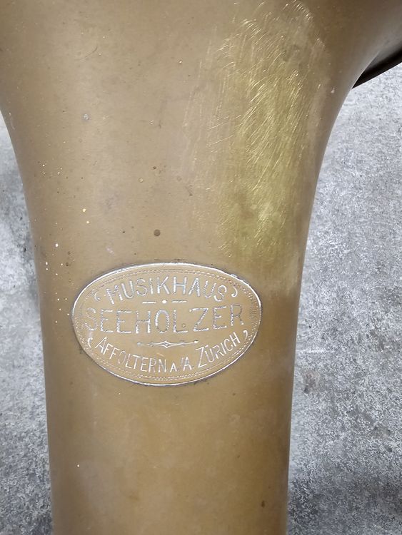 VALICLUD Miniatur Trompete Kupfer - Dekorative Musikinstrument Modell