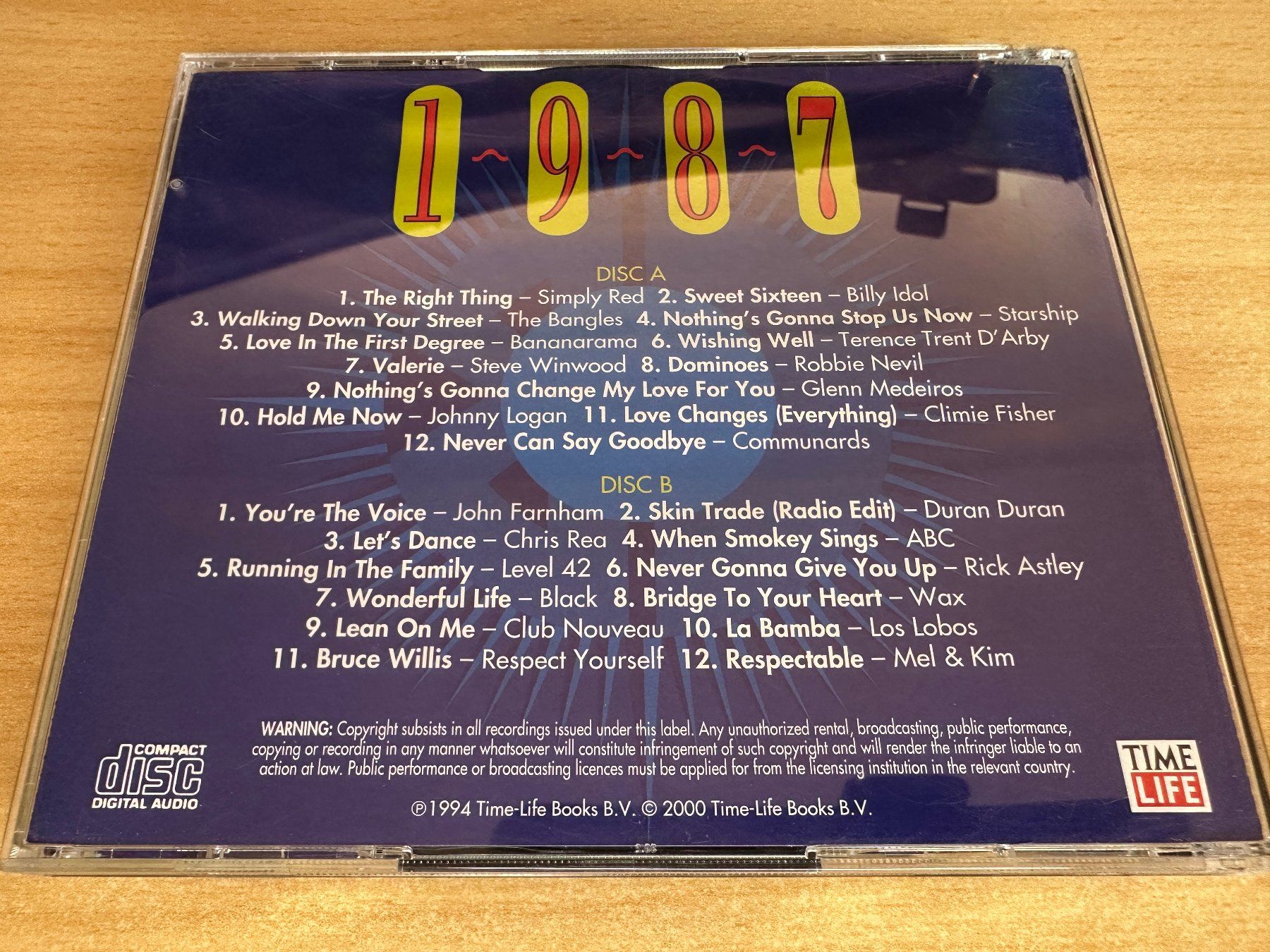 CDs: G7 Various – The 80's Collection 1987 - 2 CD – Gebraucht aus Rikon im Tösstal von Alpenmutz 1