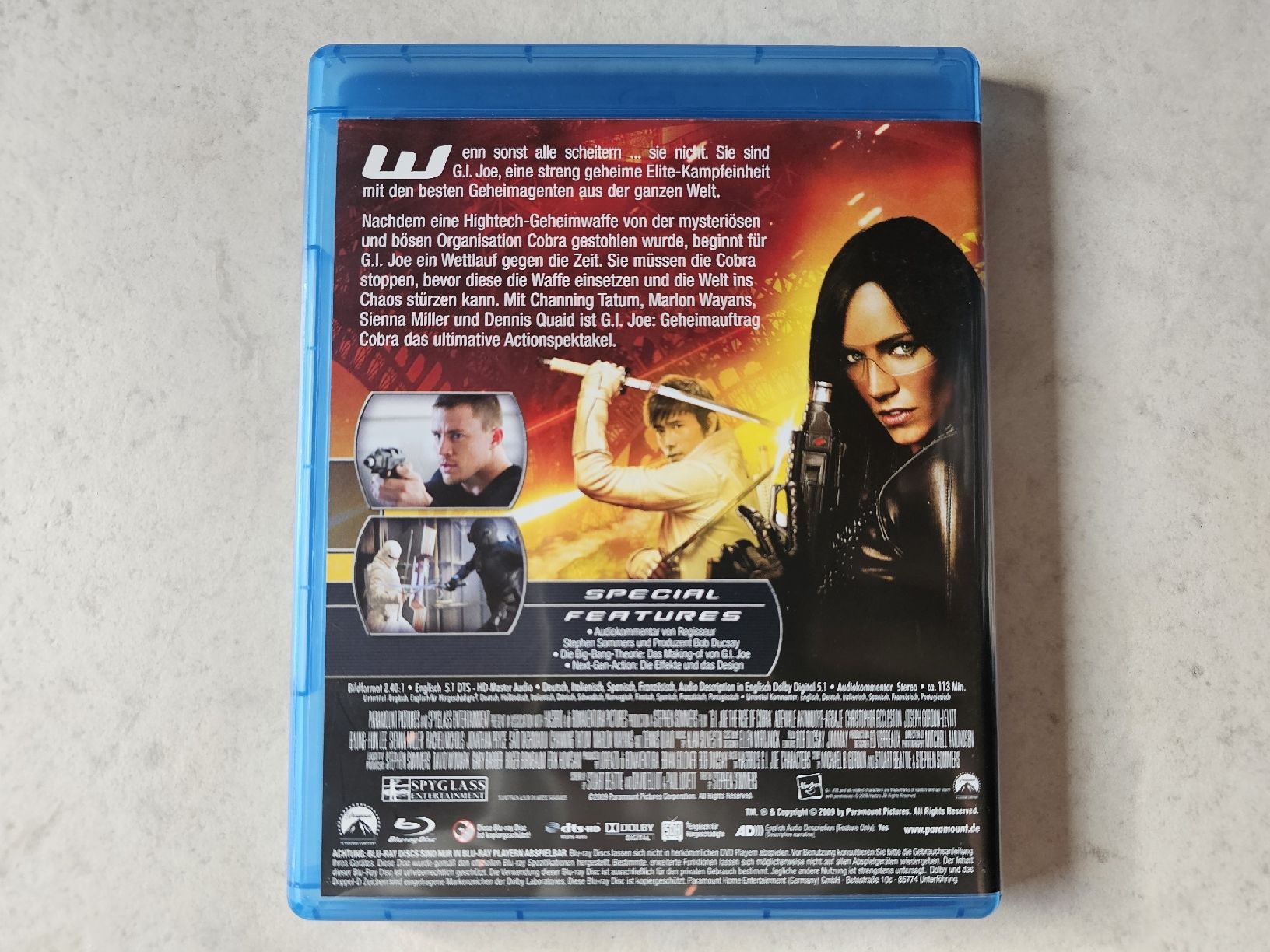 Tutti i DVDs: G.I. Joe  -  Geheimauftrag Cobra  /  Bluray – Usato da Schneisingen venduto da backstore24 1
