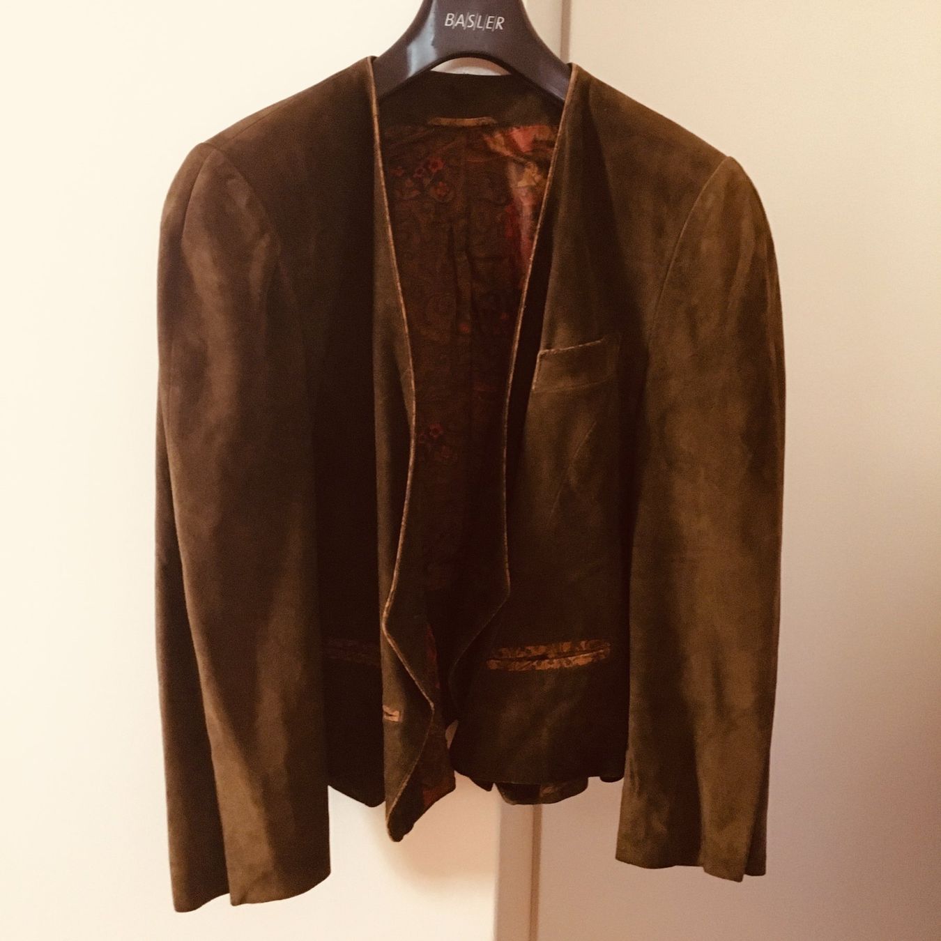 Meindl Giacche: Veste vintage en cuir – Usato da La Tour-de-Peilz venduto da Halltal