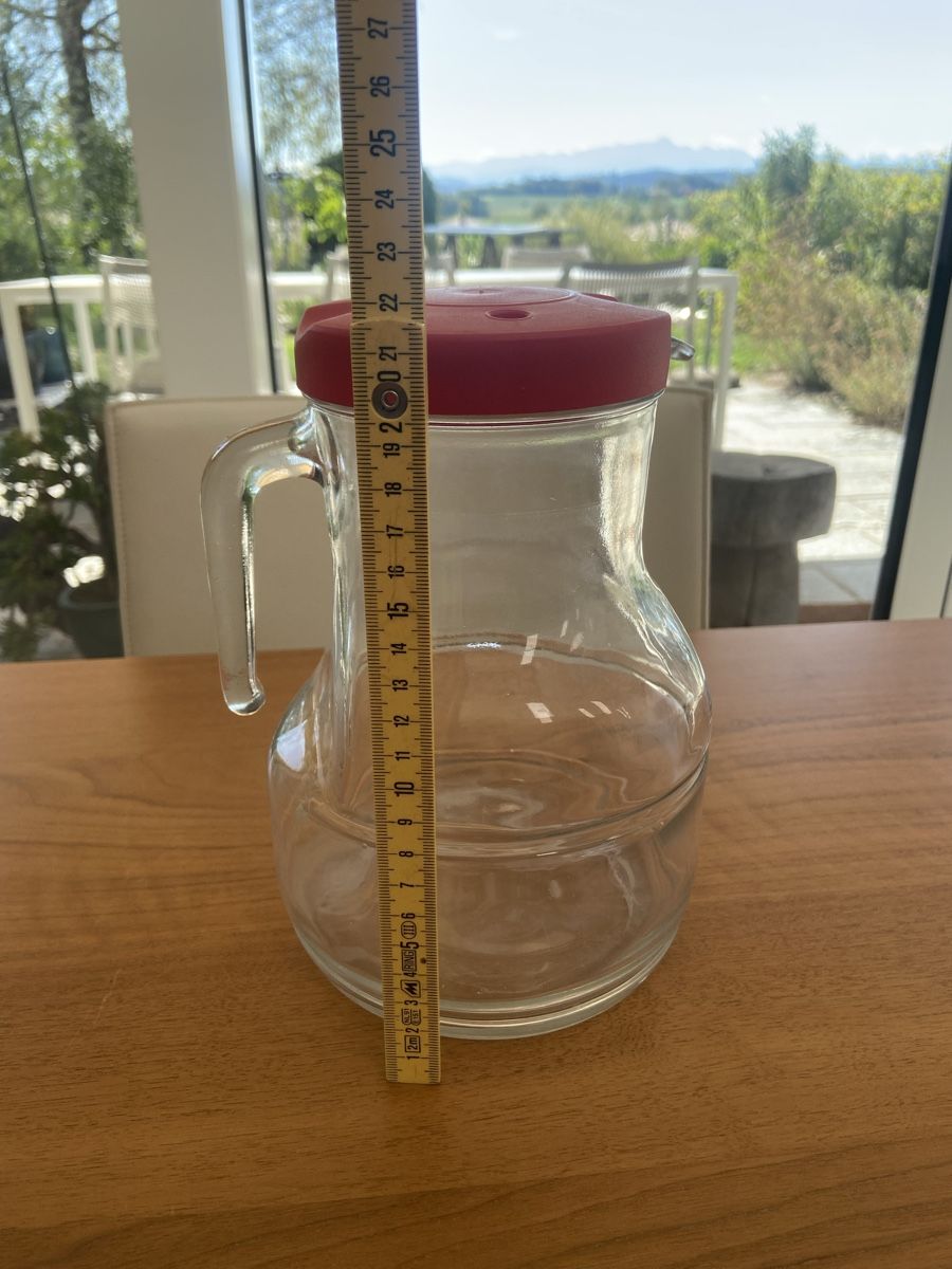 Caraffe: Glaskrug mit Deckel – Usato da Mauren TG venduto da Galena 2