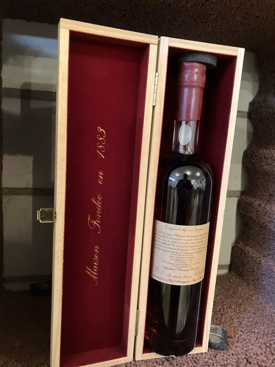 Spiritueux: Armagnac 1972 – Neuf avec emballage d'origine à Richterswil par Flipper7 1