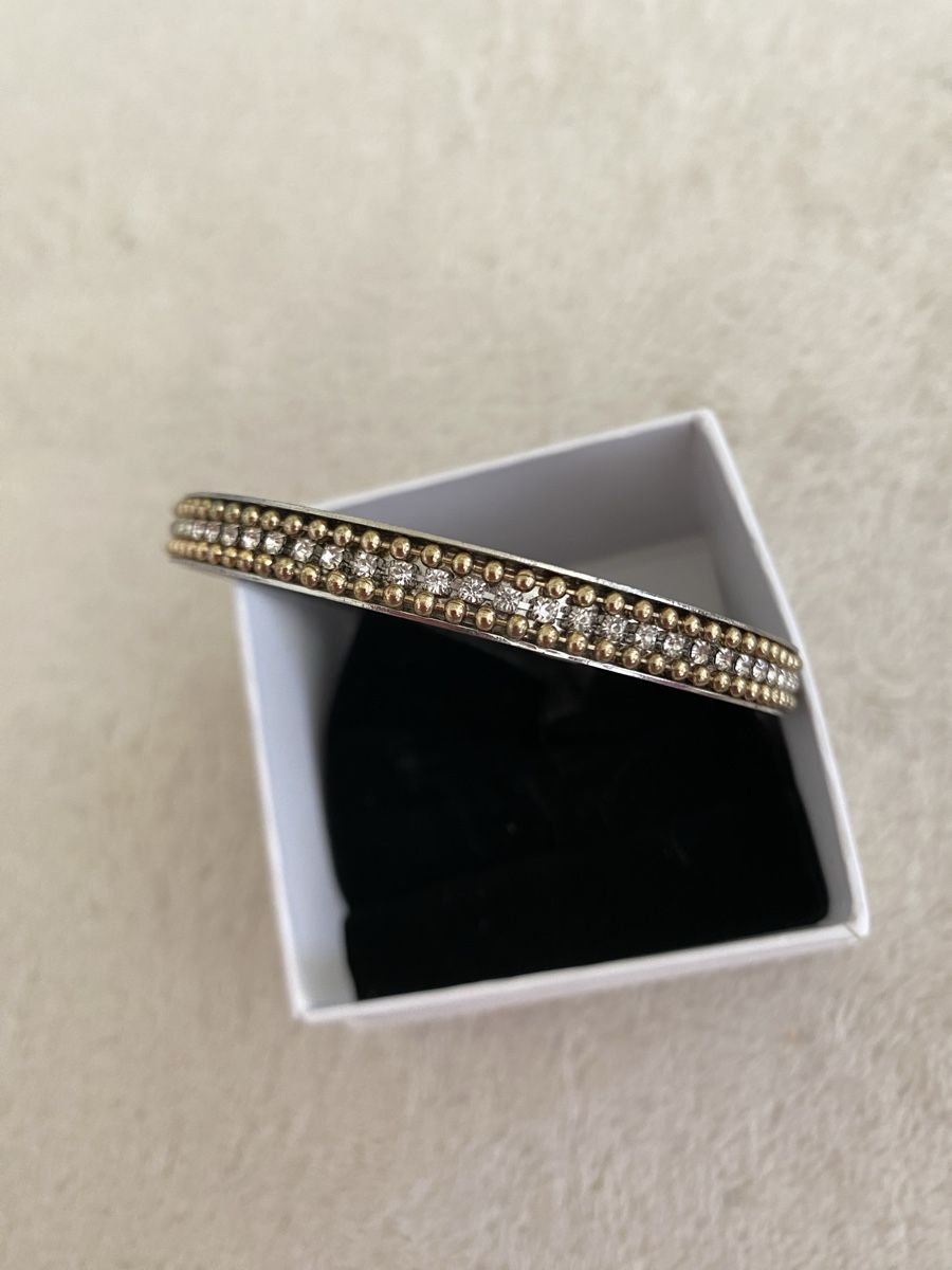 Bracciali & Braccialetti: Goldener funkelnder Armreif – Nuovo (secondo la descrizione) da Obbürgen venduto da bugi6868 1
