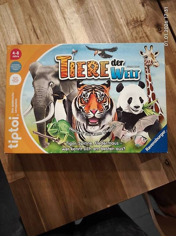 Giochi: Tip Toi Spiel Tiere der Welt – Usato da Schwyz venduto da Seller358