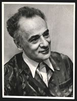 Fotografie Portrait des Physikers Lew La