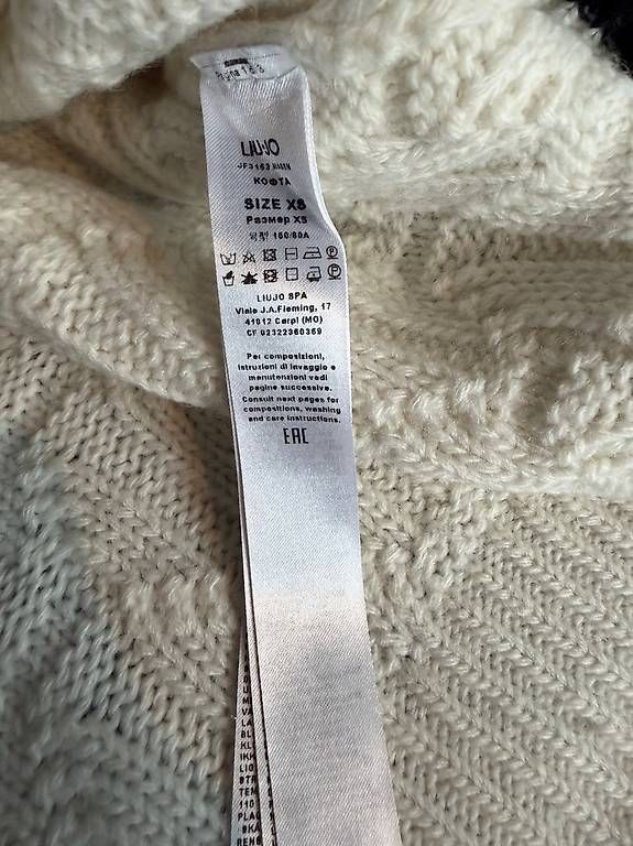 Maglioni & Felpe: Weisser Zopfmuster Pullover Liu Jo – Usato da Steinhausen venduto da deikoon 4