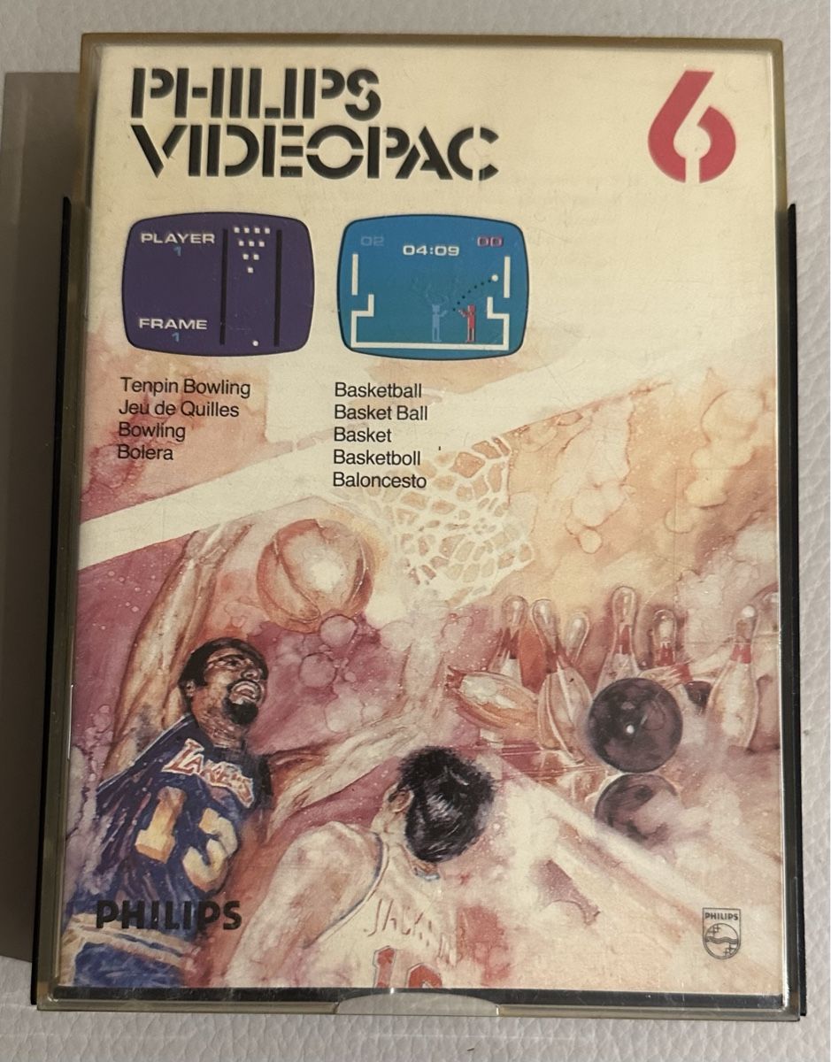 Giochi: Philips Videopac 6 Basketball  – Usato da Kestenholz venduto da Matti_11