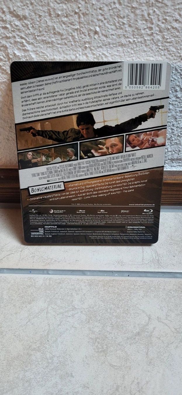 Tutti i DVDs: Blu Ray – Wanted Steelbook – Usato da Münsingen venduto da Heroism2010 1