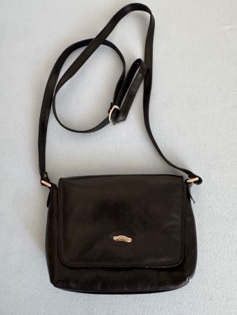 CUOIERA FIORENTINA KLEINE LEDER-HANDTASCHE, CA.19x14x6CM