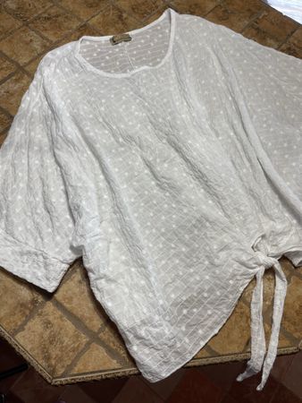 Camicia estiva KARAKORUM👌cotone a pizzo-tgL/XL👌vacanze