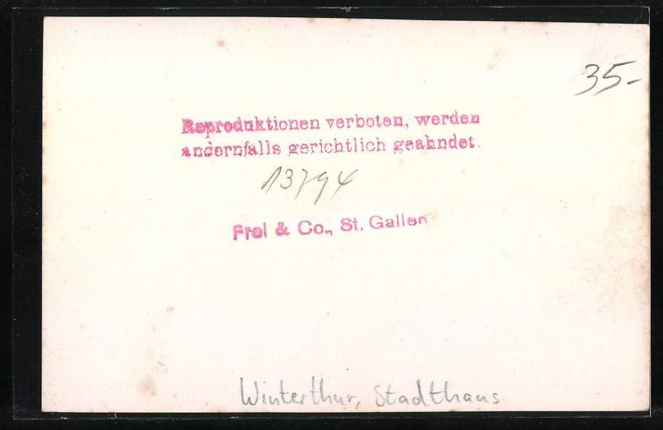 Photos & affiches: Fotografie Winterthur, Partie am Stadtha – D'occasion à Berlin par bartko-reher 1
