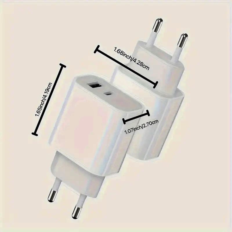 Caricabatterie: Steckdose Ladegerät, Schnelllader, 10W, USB-C und USB-A – Nuovo e nell'imballaggio originale da Wettingen venduto da Chnoelleli 1