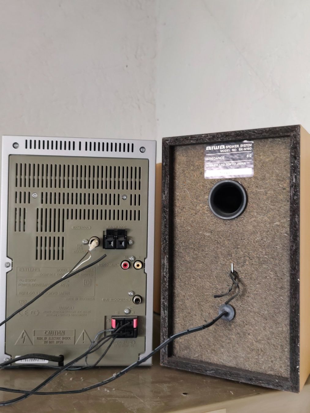 Aiwa Lettore multimediale & Streamer: Minichaîne Aiwa FM/CD – Usato da Delémont venduto da antioque 1