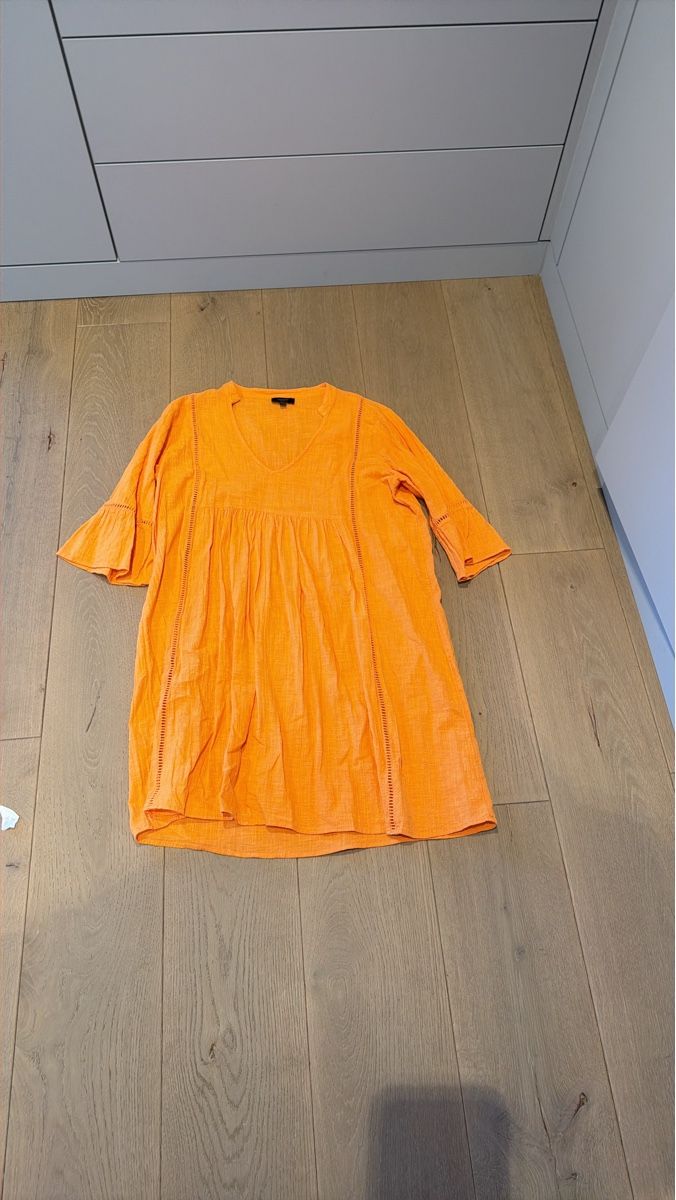 Kleider: Damen Kleid orange Gr. L – Neu (gemäss Beschreibung) aus Oftringen von LikeiT