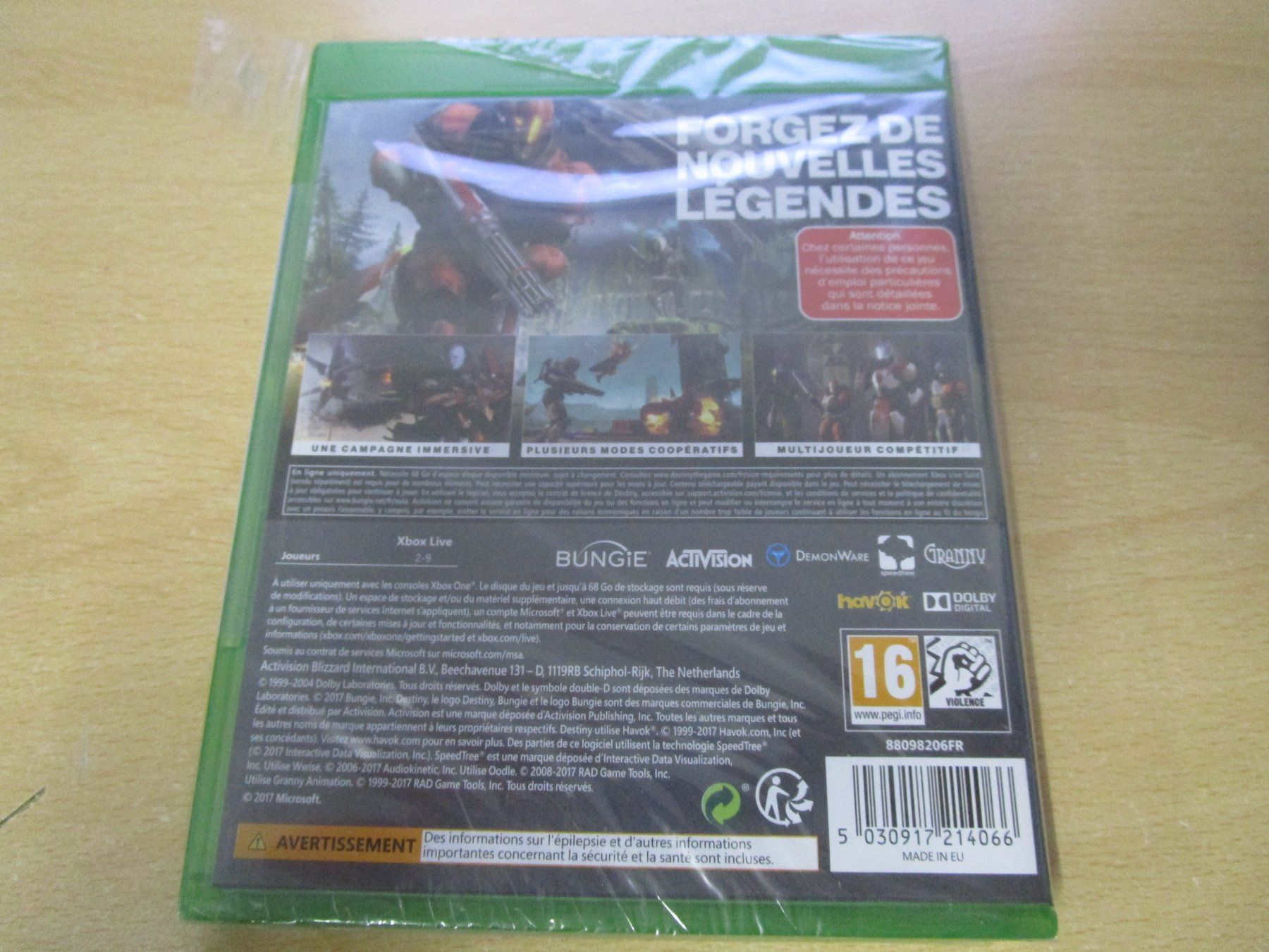 Microsoft Spiele: Destiny 2 F Xbox One Neuware X1 XBOXONE – Neu und originalverpackt aus Goldau von agestuffer 1